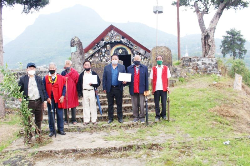 A short programme to commemorate World Environment Day was held in Jakhama village on June 5.